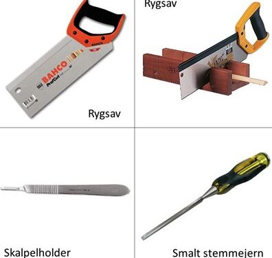 Produktion af Miniaturemøbler