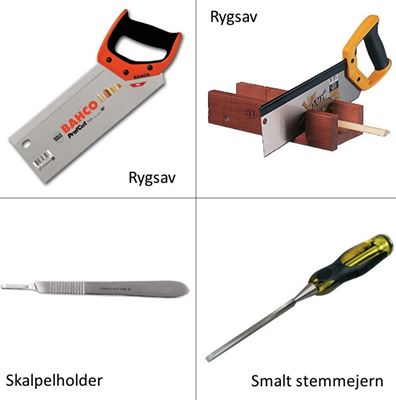 Produktion af Miniaturemøbler