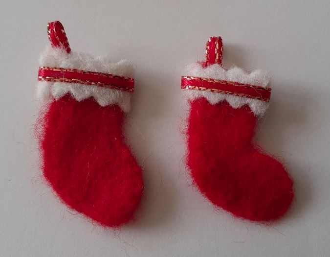 Filtet julestrømpe