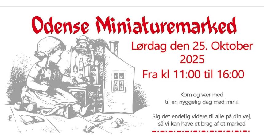 Odense Miniaturemarked d. 25. okt. 2025