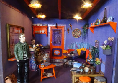 Minis udstilling på Dukkehusfestivallen 2025