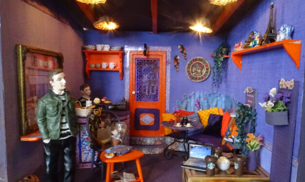 Minis udstilling på Dukkehusfestivallen 2025