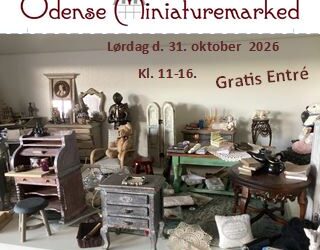 Odense miniaturemarked 31. okt. 2026