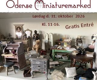 Odense miniaturemarked 31. okt. 2026