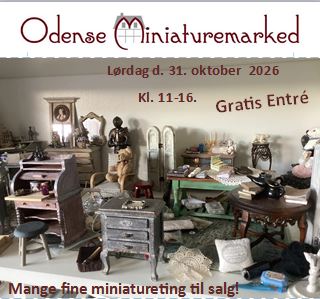 Odense miniaturemarked 31. okt. 2026